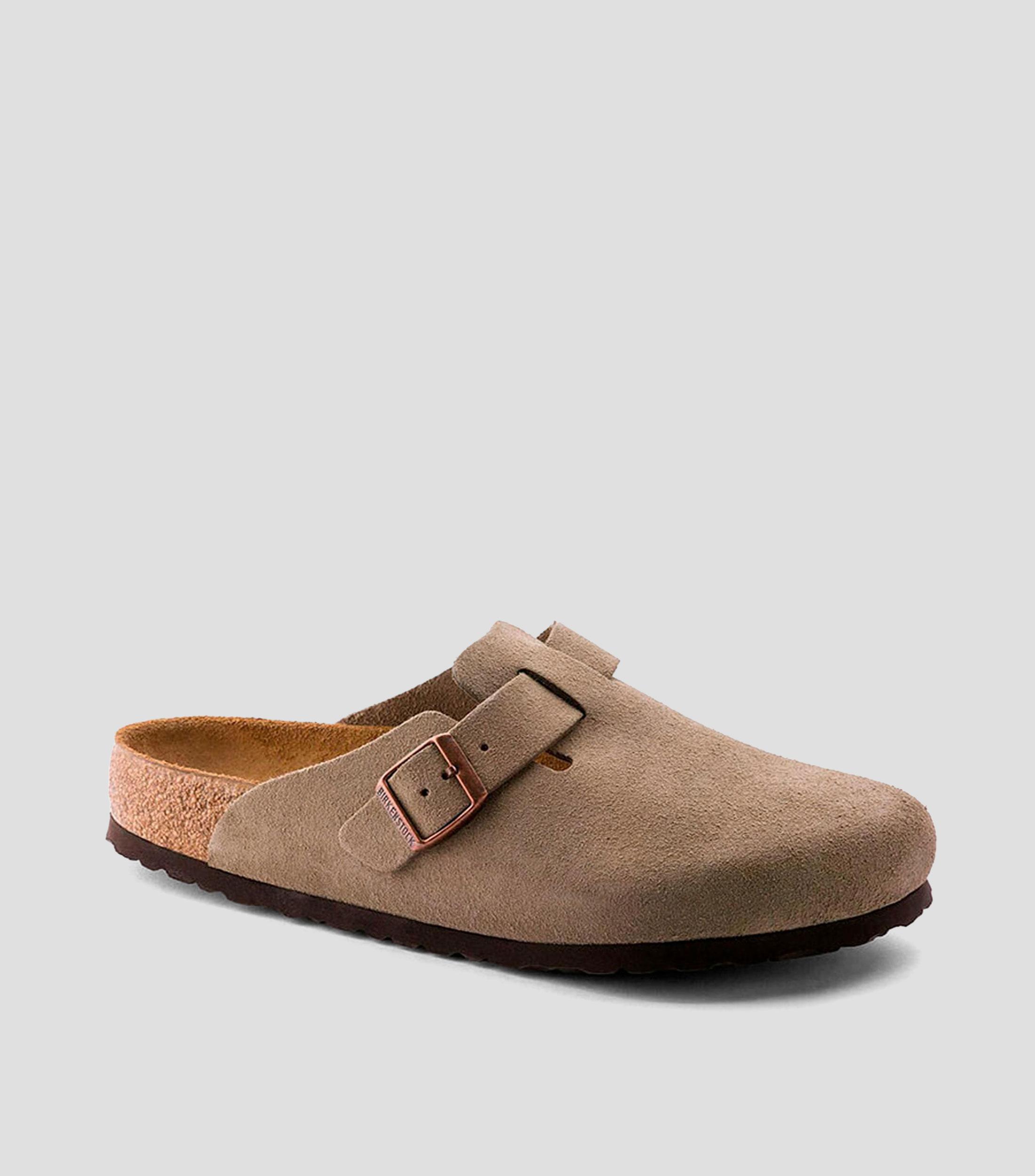 Zuecos en Piel Boston Mujer